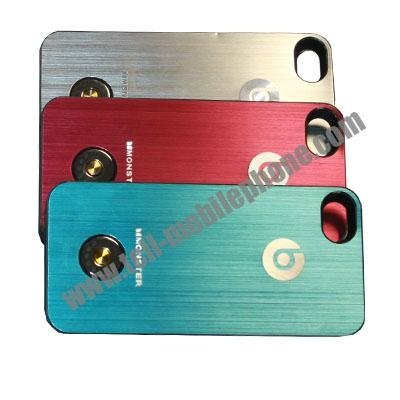 Hot sell 2200mah Capacity High Quality Rohs Fcc Cover With Battery For Iphone 4