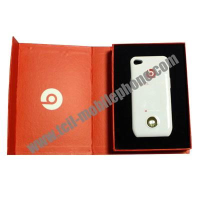 Hot sell 2200mah Capacity High Quality Rohs Fcc Cover With Battery For Iphone 4 2