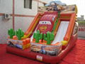 2013 newest colourful inflatable silde