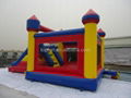 PVC inflatable slide castle 2