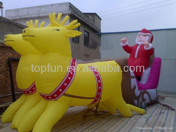 2013 newest inflatable christmas reindeer