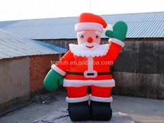 inflatable christmas santa