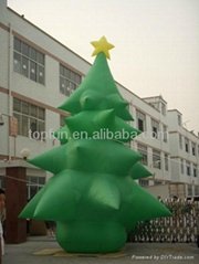 inflatable christmas decoration tree