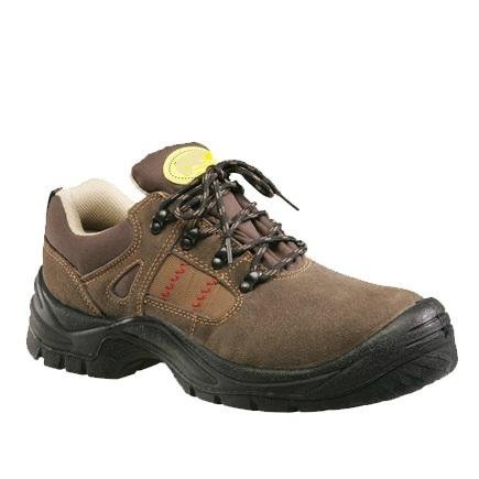 PU injection Double Density Safety Shoes with steel toe