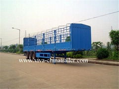 Store house semi trailer 3 axle