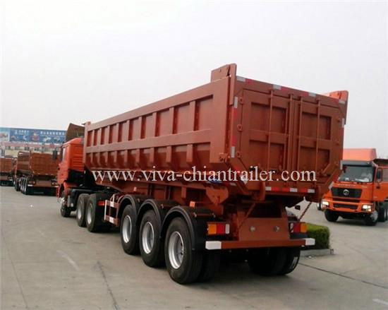 Tipper semi trailer 3 axle 2