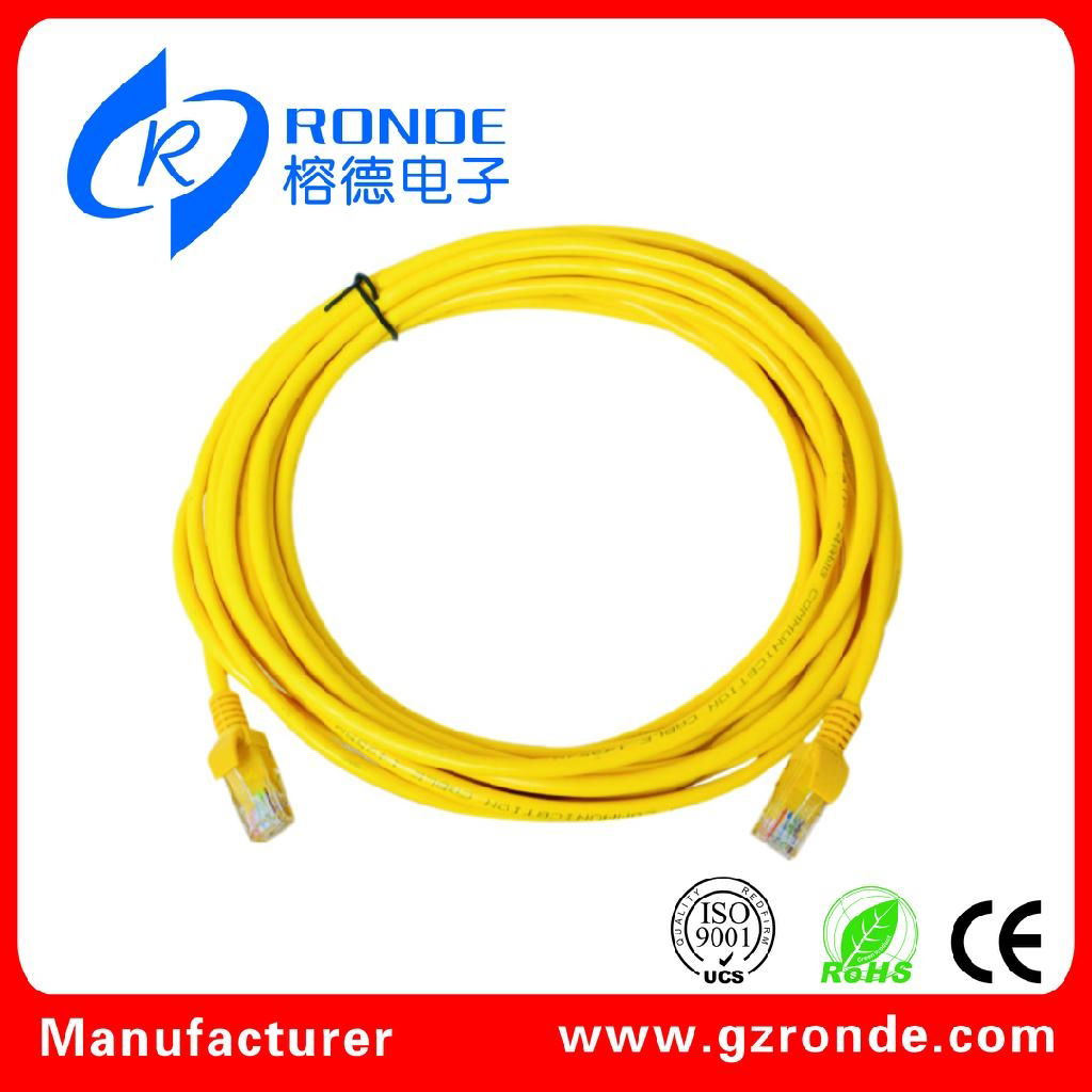 UTP CAT5E patch cord for communication cable