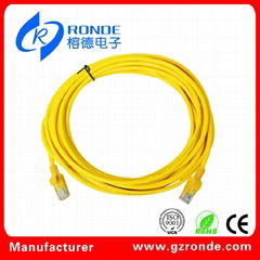 UTP CAT5E patch cord for communication cable