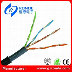 waterproof utp cat5e outdoor cable