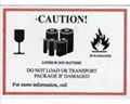 Caution&Secutity warnning sticker 1