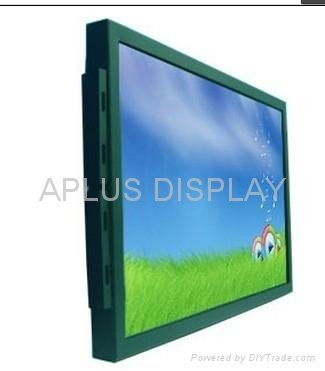 24 Inch FULL HD Open frame industrial TFT LCD Monitor with touch screen panel