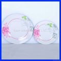 round melamine plate  1