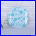 square melamine plate