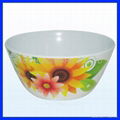 decal printing melamine bowl 1