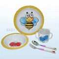 melamine kid dinner set 1