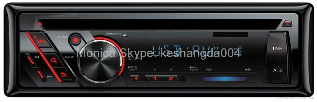 One din Car DVD player with fixed panle