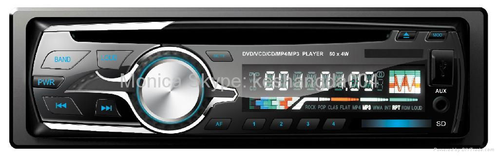 One din Car DVD player with fixed panle 5