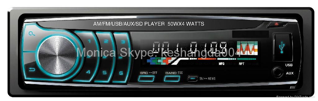 Detachable panel Car MP3 Player with USB/SD/FM/AUX 2