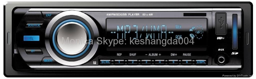 Car MP3/Radio player with USB/SD/AUX/FM 3