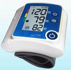 Wrist blood pressure monitor