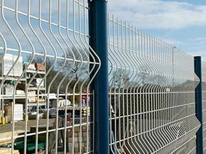 Curvy Welded Fence 3