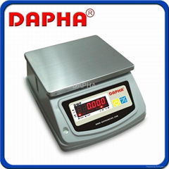 DWP waterproof table top scale