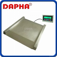 DFS-1000 stainless steel floor scale 1*1m