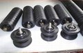 rubber lagging idler roller for for belt conveyer systerm 