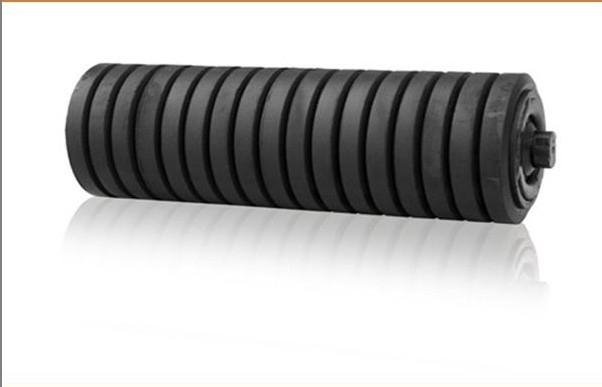 rubber lagging idler roller for for belt conveyer systerm  2