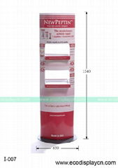 超市推廣促銷用紙制展示架
