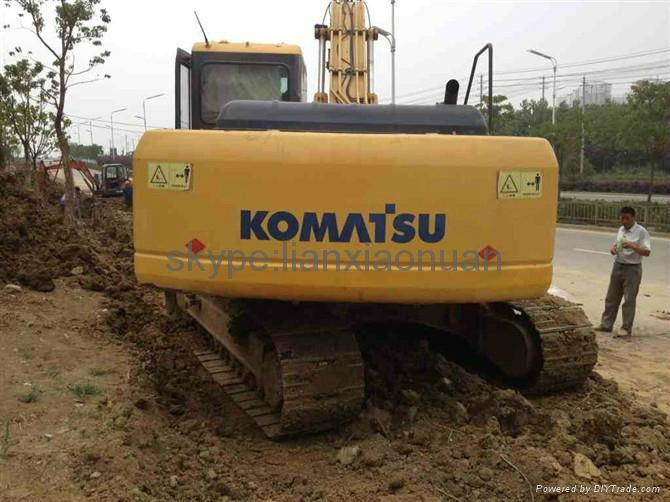 used komastu pc200 excavator original 2008year 2