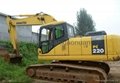 used komatsu pc220 excavator  1