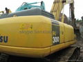 used komatsu pc220 excavator  3