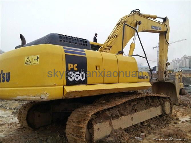 used komatsu pc220 excavator  4