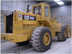 used CAT 966E wheel loader 2008year