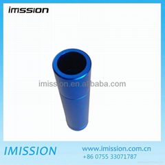 Dedicated bicycle CNC turning aluminum parts with blue anodozing