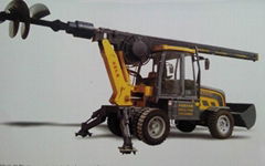 Wheeled series Rotary Drilling Rig RJ5.5