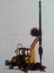 Wheeled rotary drilling rig R15