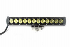 60w led light bar 4x4 led light bar combo beam PC lens auto led driving light ba