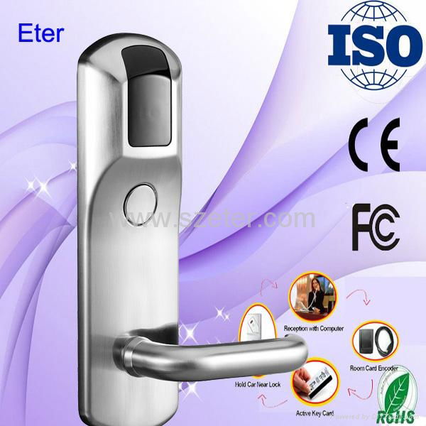 Eter RFID Mifare card electronic hotel room door lock 2