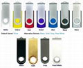 Metal swivel usb stick wholesale 4