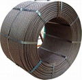 Steel strand for prestressed concrete