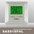 16A programmable underfloor heating room thermostat