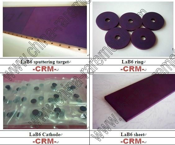 Lanthanum Hexaboride(LaB6) sputtering target film