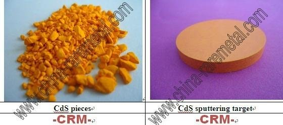Cadmium sulfides (CdS) sputtering target film