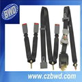 Retractable seat belts 