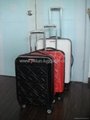 ABS + PC trolley l   age bag suitcase  3