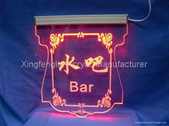 acrylic LED sign