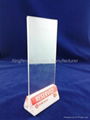 acrylic restaurant tabletop menu holder 1