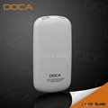 DOCA T50 mobile power bank 5000mah for mobile phone and dvd 4